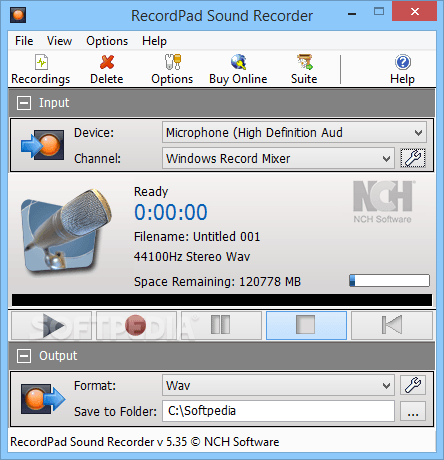 recordpad monitor